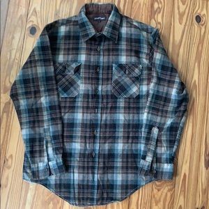 80s Vintage Jefferson Ward Flannel Button Up